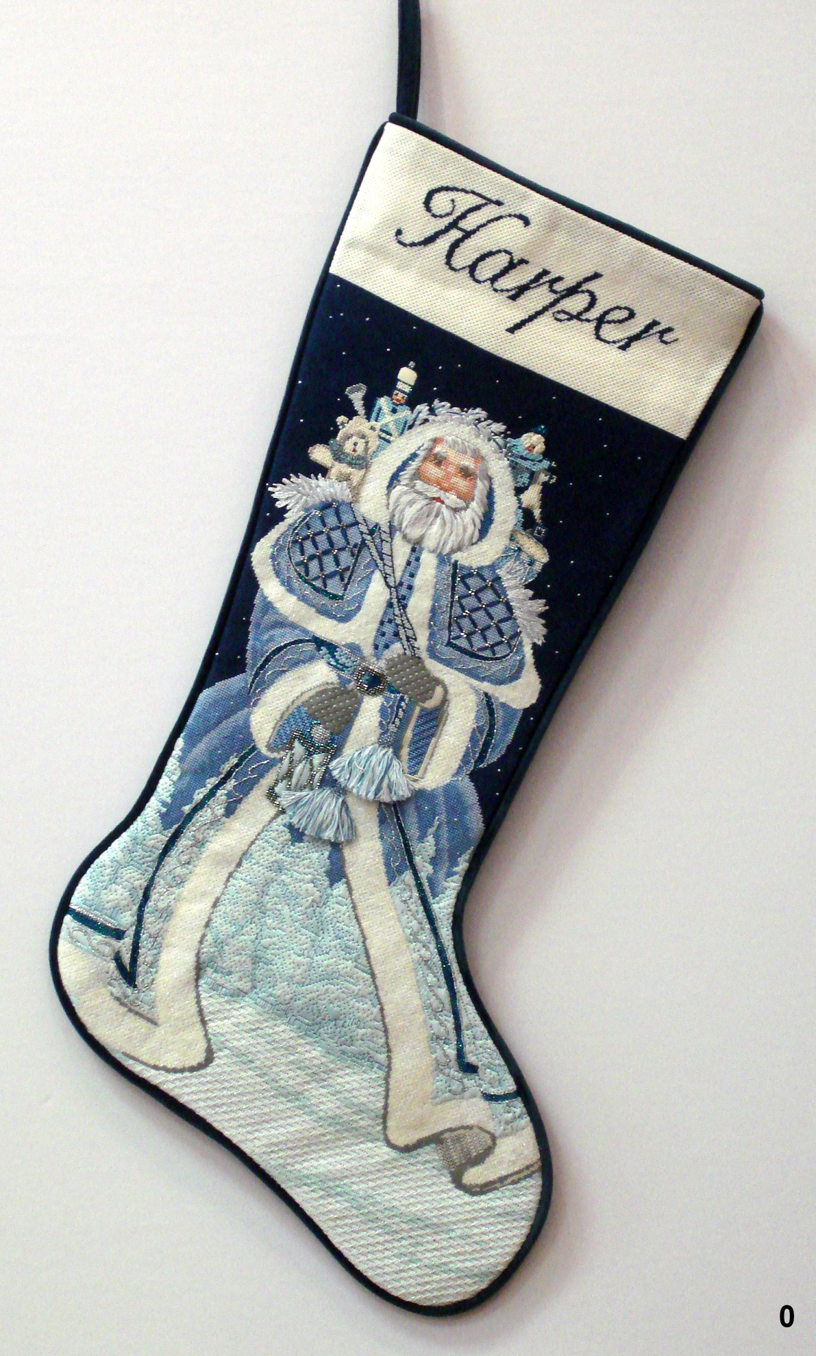 Needlepoint Finishing Service Christmas Stocking 